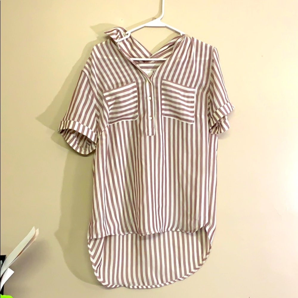 light, flowy top